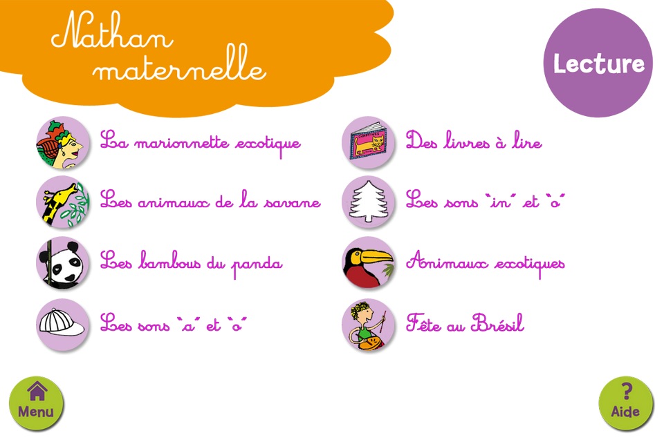 Nathan maternelle — Grande section 5-6 ans screenshot 2