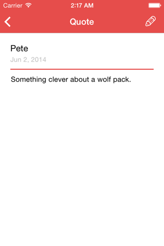 Quotely - The Quote Tracker screenshot 2