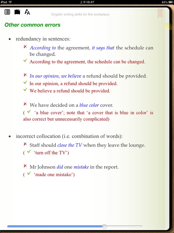 English writing skills for the workplace screenshot-3