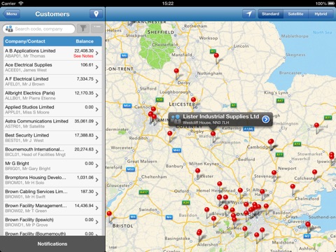 eXchequer365 for iPad screenshot 2