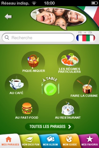 L’italien en voyage – Guide de conversation audio italien-français screenshot 2