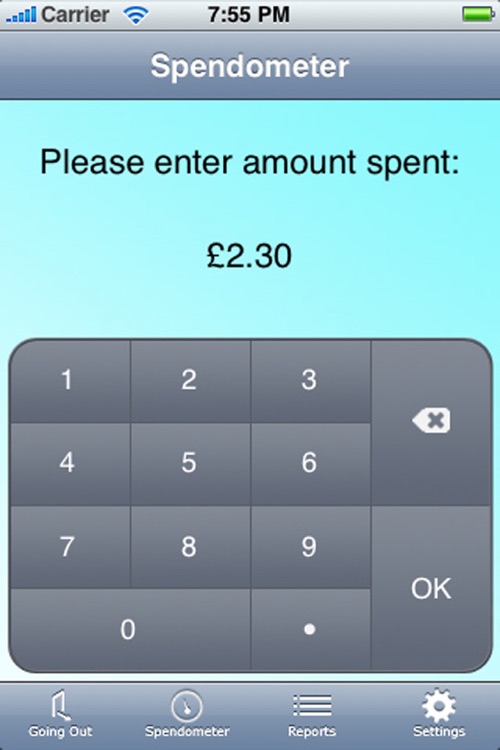 Spendometer