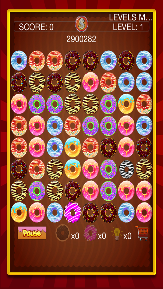 How to cancel & delete Doughnut-s Delicious :Donut-s Free-Fall Match-ed 3 Challenge from iphone & ipad 4