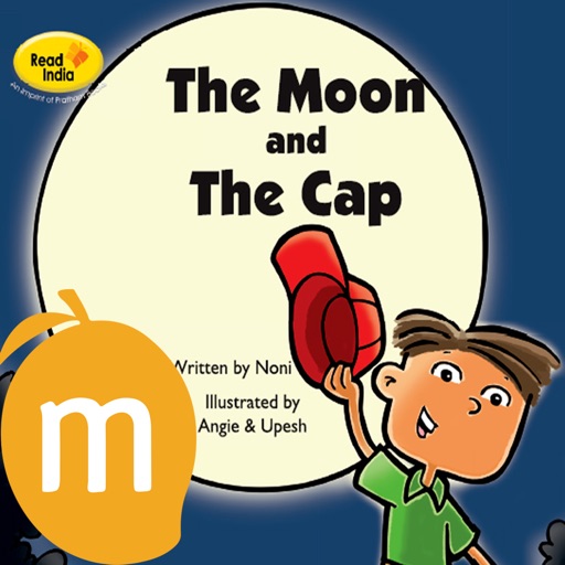 The Moon and the Cap English - Interactive eBook in English for children with puzzles and learning games, Pratham Books icon