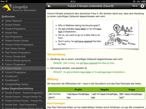 Lingolia English Grammar screenshot 2