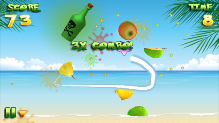Coconut Craze - Fruit Slice Game In Caribbean
