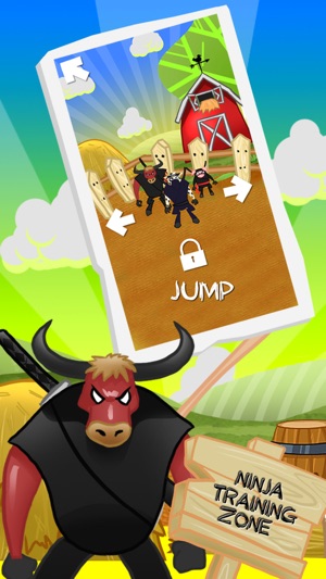 Ninja Cow Jump: Hay Season Adventure(圖2)-速報App