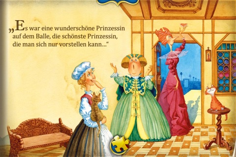 Cinderella - Animated Watercolor Fairy Tale LITE screenshot 4
