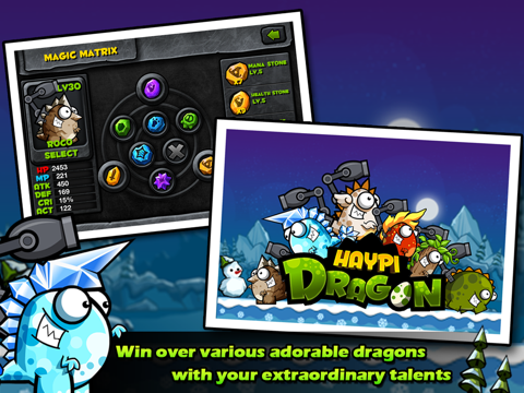 Haypi Dragon iPad app afbeelding 2