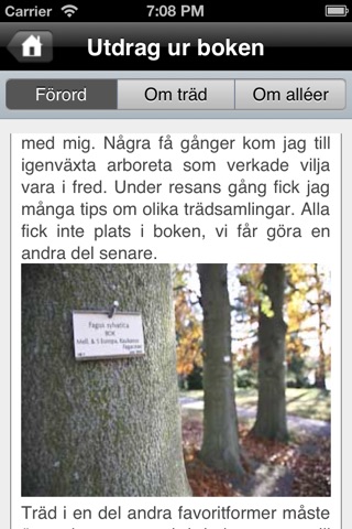 Älskade Träd - för iPhone screenshot 4