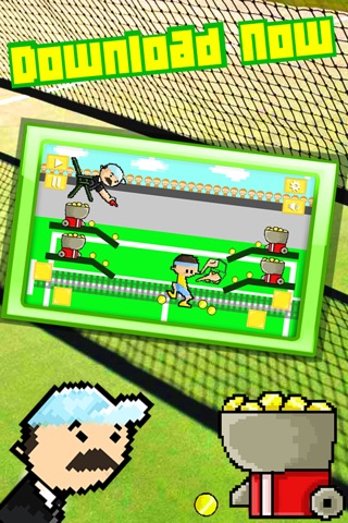 Pixel Tennis Player Madness Free Game screenshot 2