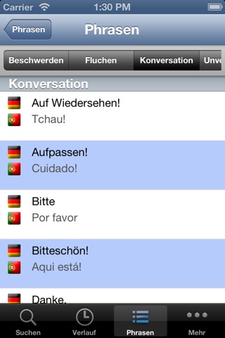 Deutsch Portugiesisch Wörterbuch mit Sprachausgabe screenshot 4