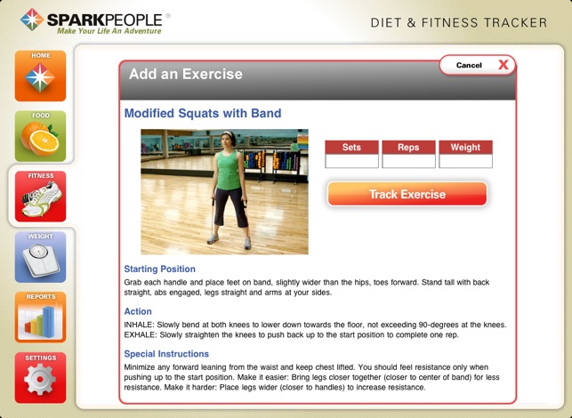 Diet & Fitness Tracker for iPad - SparkPeople(圖3)-速報App