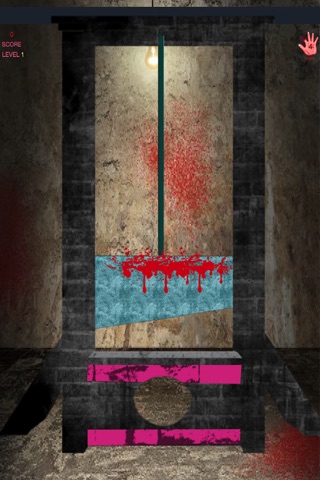 Scary Guillotine Blood Rush - Extreme Finger Cutting Torture simulator screenshot 2