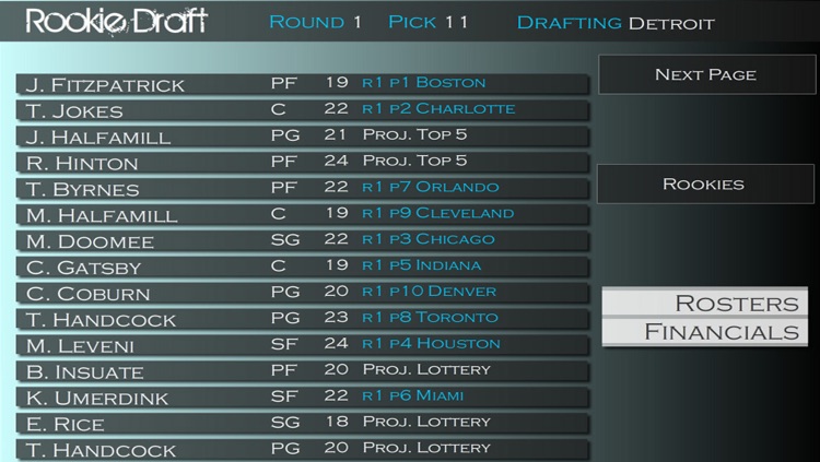 Basketball Dynasty Manager 2013 screenshot-4