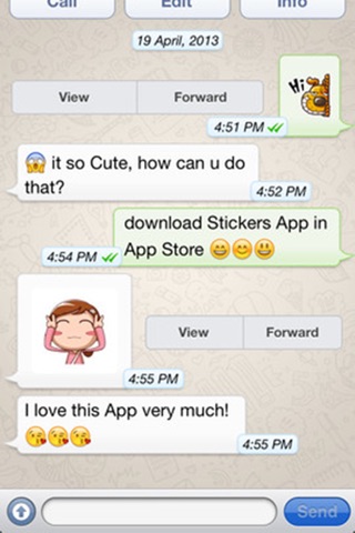 Stickers Lite for Messenger Apps screenshot 3