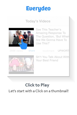 Everyday Fun Video - Everydeo - Enjoy new funny hot videos in daily ranking on the free app with search and bookmark features screenshot 3