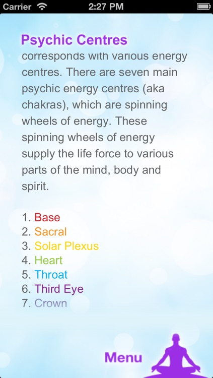 Mitchell Coombes Chakras screenshot-3