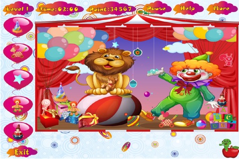 Funny Clown Hidden Objects screenshot 2