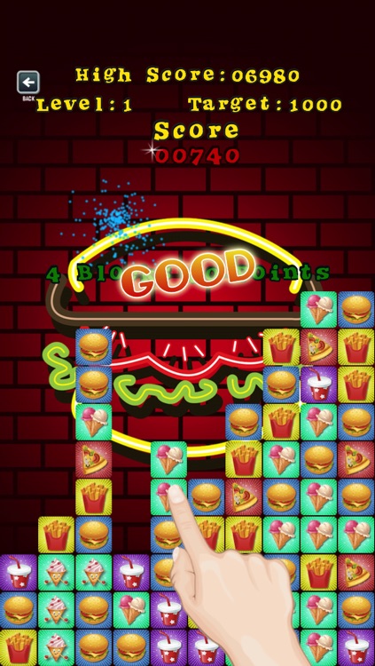 Food Saga Puzzle Blitz: World of Hungry Burger Brothers - Free Game Edition for iPad, iPhone and iPod