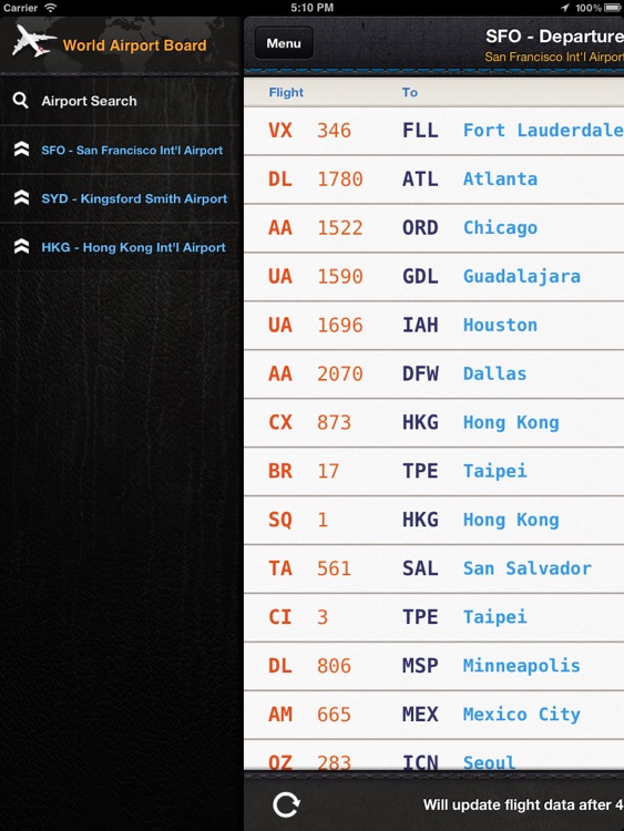 World Airport Board HD - 17,000+ Airports All in One