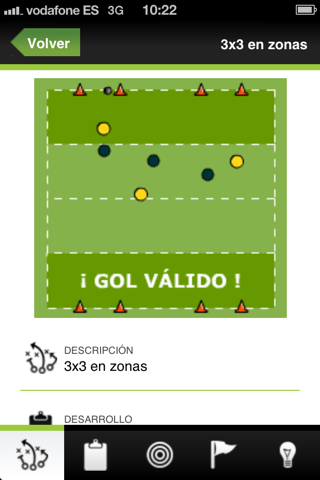 Ejercicios Fútbol Base screenshot 4