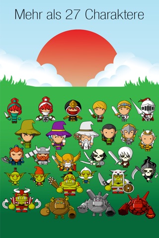 Knightz - Gratis Fantasy und Battle Spiel screenshot 2