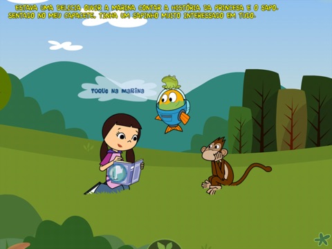 O Caso do Chumbo Feliz - Livro Animado do Peixonauta Lite screenshot 3