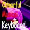 Colorful Musical Keyboard.Learning Keyboard and Piano with iPad