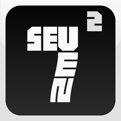 SEVEN² - Minimalistic Word Game (SEVEN 2, SEVEN Squared) icon