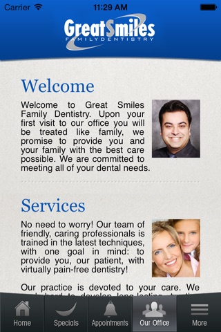 myDentist - Great Smiles Family Dentistry screenshot 4