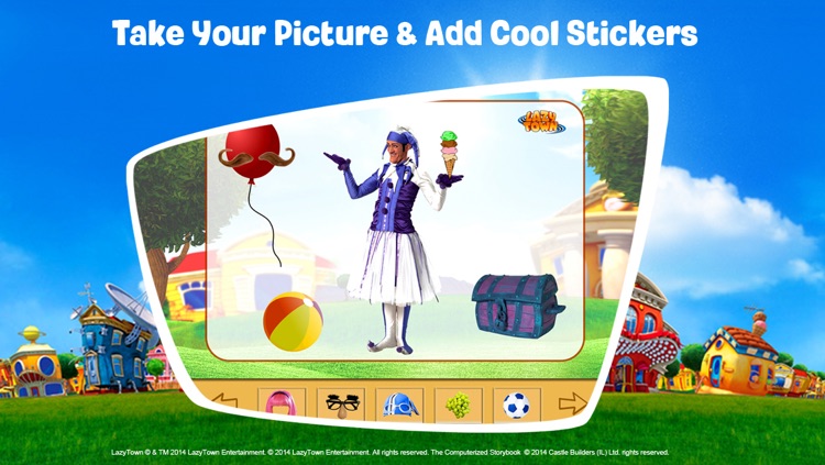 LazyTown's Adventures Deluxe – Little Pink Riding Hood Video Storybook with Narration, Puzzle Games, Coloring Pages, Photo-Booth, Music Videos, Training Videos and Cooking Recipes