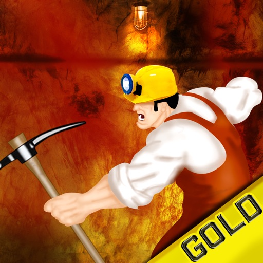 Diamond Mine Panic : Earth Dig & Drill your way out - Gold Edition icon