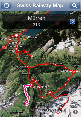 Swiss Railway Map screenshot 2