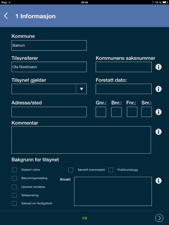 Direktoratet for byggkvalitet kommunale tilsyn screenshot-3