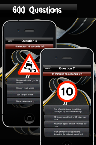 Traffic Signs UK Free - (Road Signs Quiz) screenshot 2