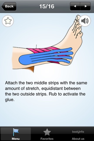 Ankle sprain screenshot 3