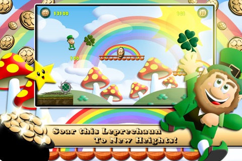 Super Leprechaun's Gold Rush - Rainbow World Mayhem Pro screenshot 3