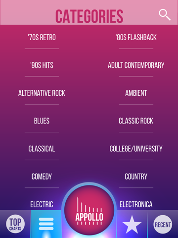 Screenshot #6 pour APPOLLO - Listen free popular music MP3 radio stations