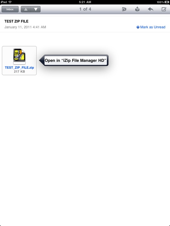 Zip File Manager HD for iPad