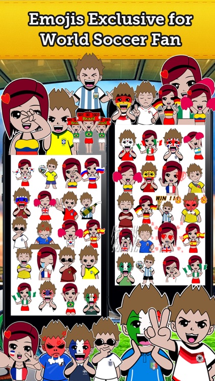 Emoji World Soccer Fan Free