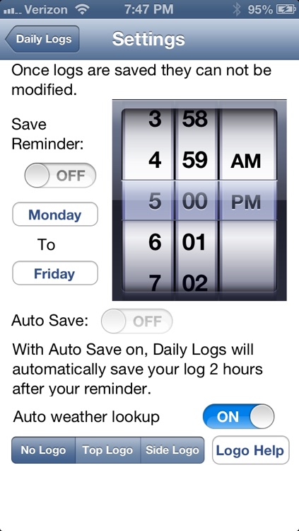 Daily Logs screenshot-3