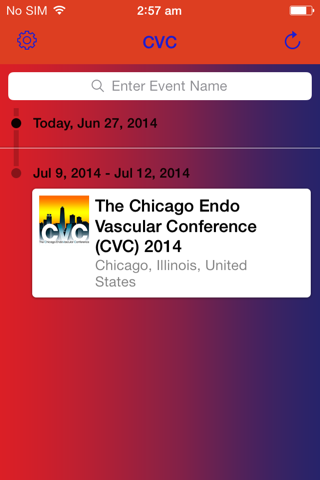 Chicago EndoVascular Conference screenshot 2