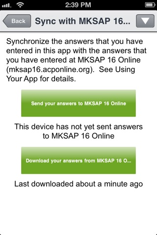 MKSAP 16 Pocket Edition screenshot 4