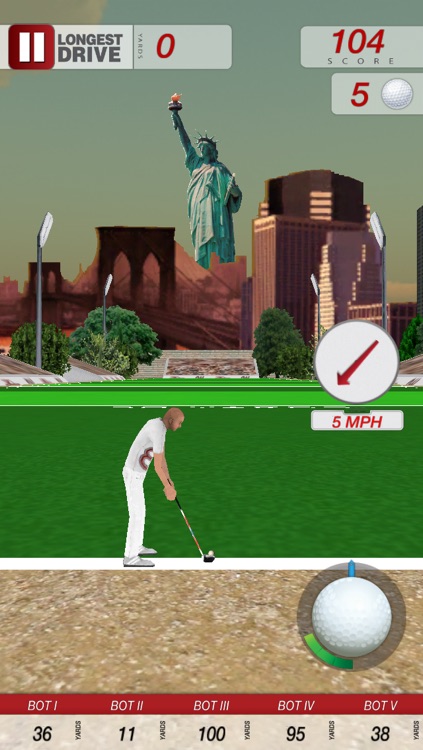 Long Drive Golf 3D screenshot-3