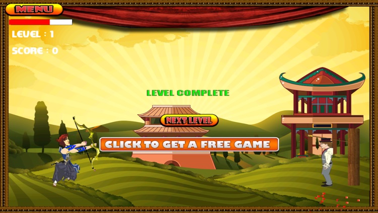 Aim & Hit The Ninja Bow And Arrow Archery Free