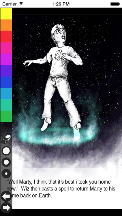 The Little Wiz coloring book: Cruising the Cosmos screenshot-4