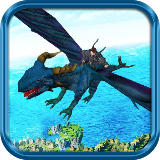 THE DARK NIGHT - RUN FROM YOUR DRAGON AT THE SCHOOL OF RIDERS TRAINING PRO icon