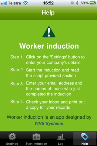 Worker Induction screenshot 3