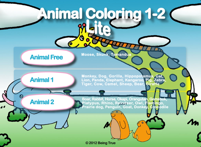 Animal Coloring 1 - 2 Lite(圖5)-速報App